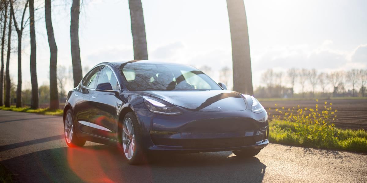 Billån - Illustrasjonsilde: Tesla, elbil